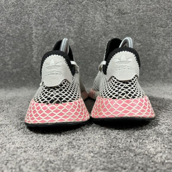 Adidas Deerupt Runner CQ2909 Womens Sz 10 Black Pink Rose Athletic Running Shoes - Picture 6 of 12